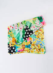 Foulard vert MALOKA pour femme seconde vue