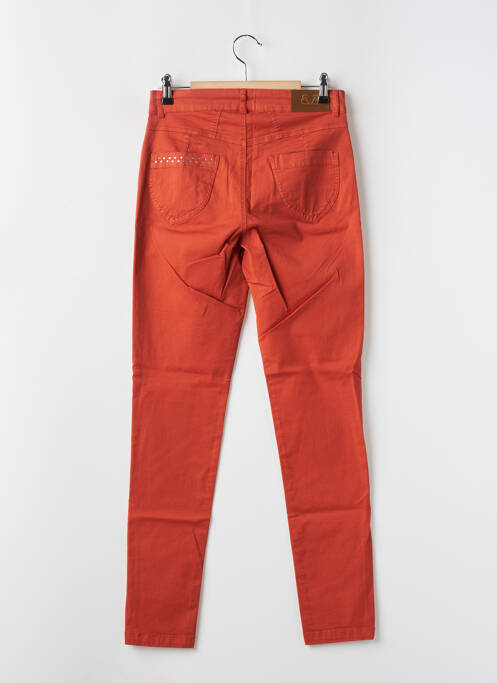 Pantalon slim orange PAUL BRIAL pour femme