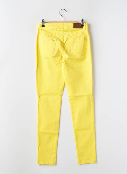 Pantalon slim jaune PAUL BRIAL pour femme