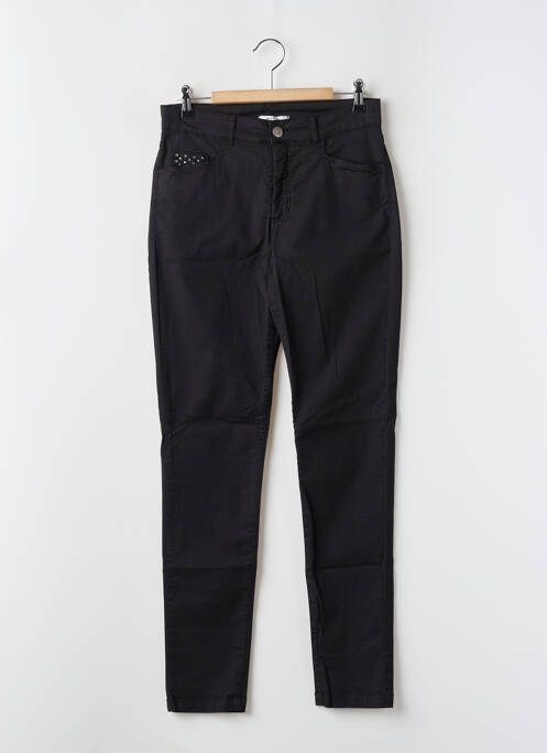 Pantalon slim noir PAUL BRIAL pour femme