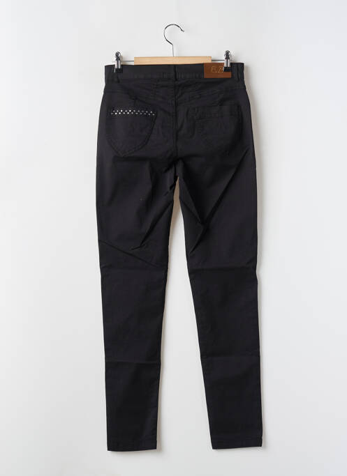 Pantalon slim noir PAUL BRIAL pour femme