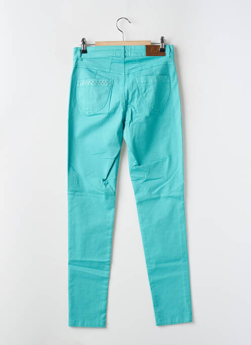 Pantalon slim bleu PAUL BRIAL pour femme