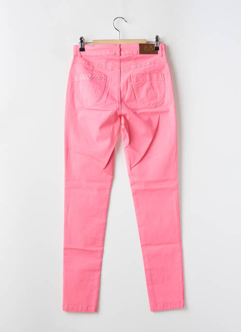 Pantalon slim rose PAUL BRIAL pour femme