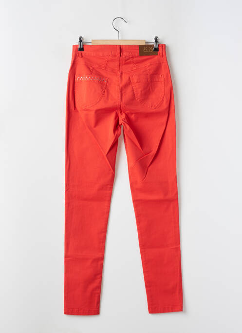 Pantalon slim rouge PAUL BRIAL pour femme