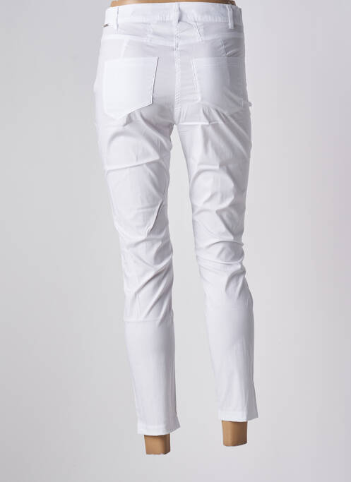 Pantalon slim blanc MALOKA pour femme
