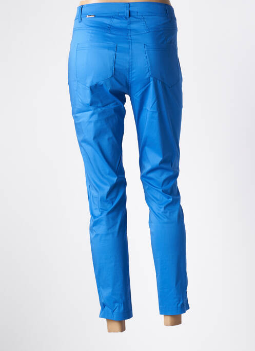 Pantalon slim bleu MALOKA pour femme