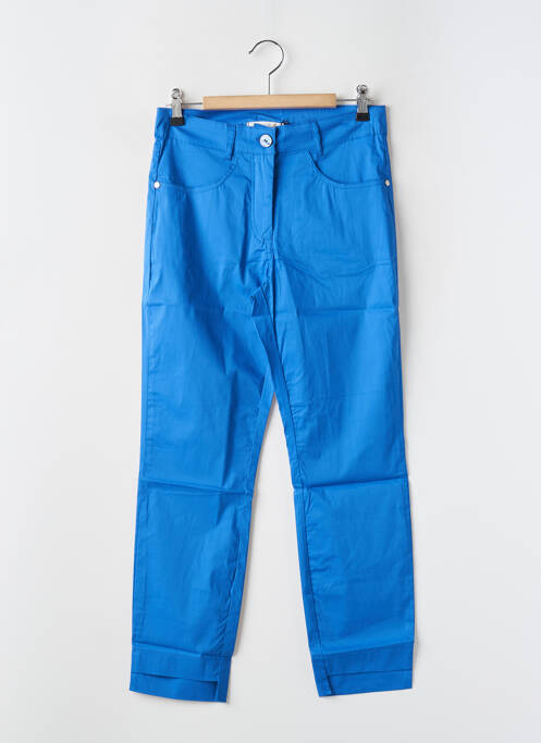 Pantalon slim bleu MALOKA pour femme