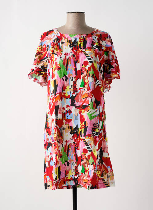 Robe courte rouge MALOKA pour femme