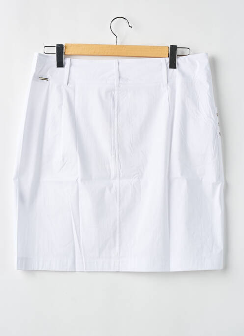 Jupe courte blanc MALOKA pour femme
