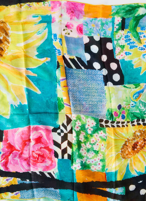 Foulard vert MALOKA pour femme