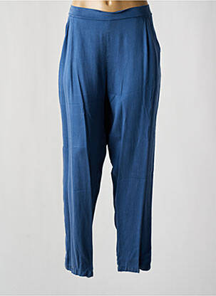 Pantalon droit bleu PAUL BRIAL femme