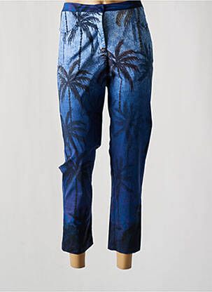 Pantalon droit bleu PAUL BRIAL femme