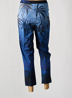Pantalon droit bleu PAUL BRIAL femme