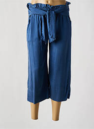 Pantacourt bleu PAUL BRIAL femme