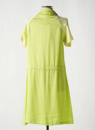 Robe mi-longue vert PAUL BRIAL femme