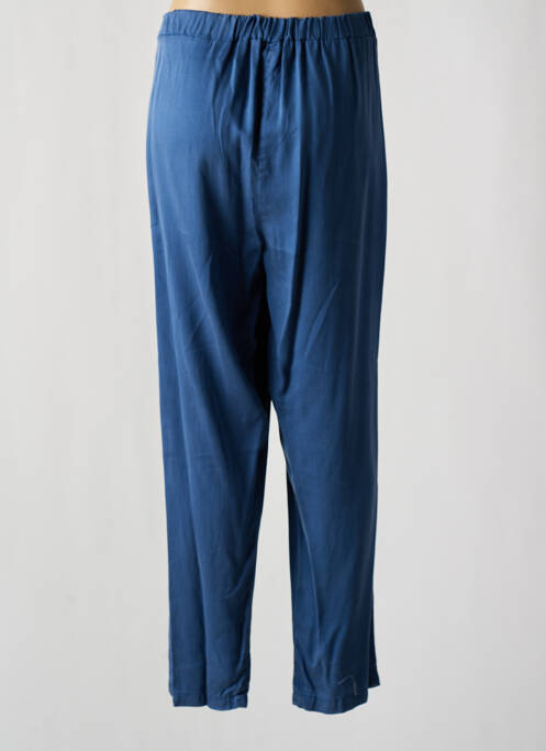 Pantalon droit bleu PAUL BRIAL pour femme