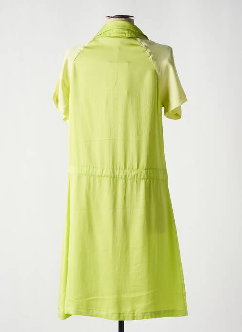 Robe mi-longue vert PAUL BRIAL pour femme