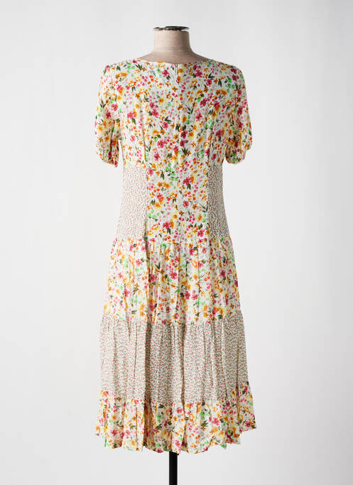 Robe mi-longue vert PAUL BRIAL pour femme