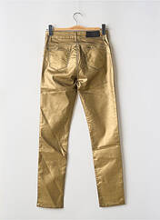 Pantalon slim or ASTRID BLACK LABEL pour femme seconde vue