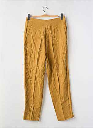 Pantalon flare jaune MANGO femme
