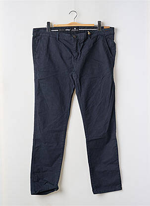 Pantalon chino bleu BRUCE & BUTLER  homme