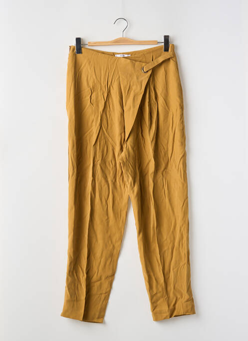 Pantalon flare jaune MANGO pour femme