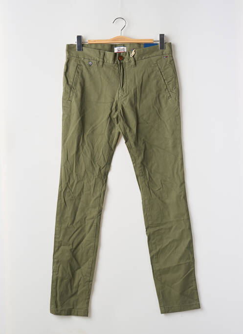 Pantalon chino vert TOMMY HILFIGER pour homme