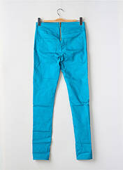 Pantalon slim bleu VERO MODA pour femme seconde vue