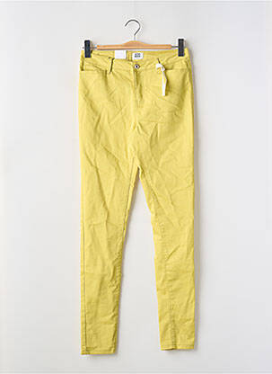 Jean coupe mom jaune VERO MODA femme