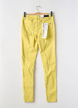 Jean coupe mom jaune VERO MODA femme