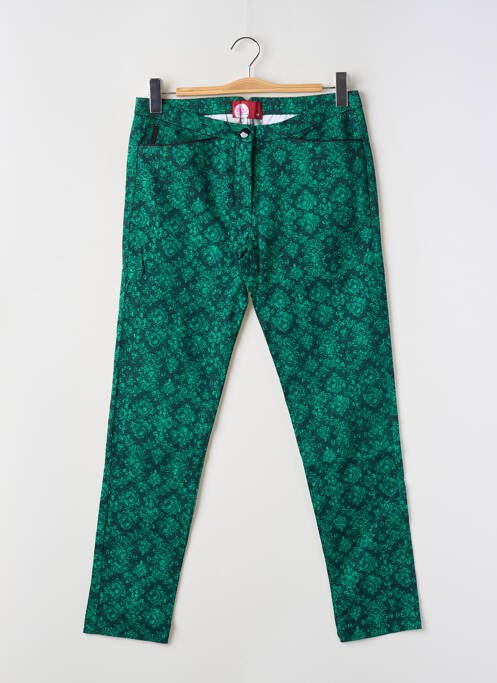Pantalon chino vert FLAIR pour femme