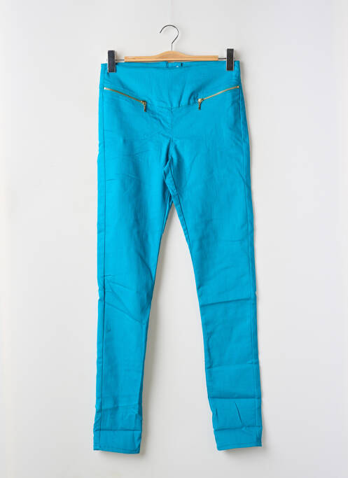 Pantalon slim bleu VERO MODA pour femme