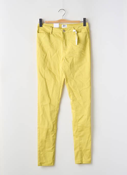 Jean coupe Mom jaune VERO MODA pour femme