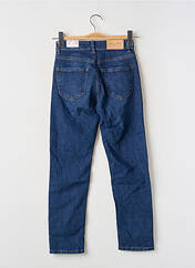 Jeans coupe slim bleu MANGO pour femme seconde vue