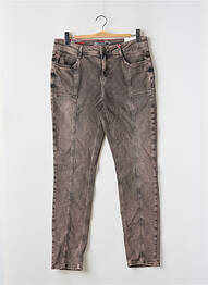 Jeans coupe slim gris STREET ONE femme