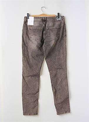 Jeans coupe slim gris STREET ONE femme