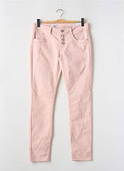 Jeans coupe droite rose STREET ONE pour femme seconde vue