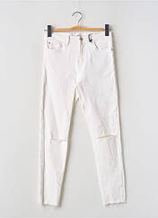 Jeans skinny blanc MANGO pour femme seconde vue