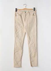 Jeans coupe slim beige TOXIK3 pour femme seconde vue