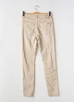 Jeans coupe slim beige TOXIK3 femme