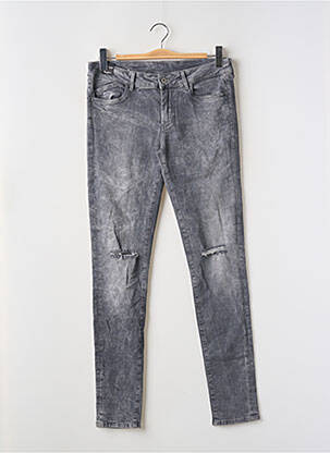 Jeans skinny gris PEPE femme