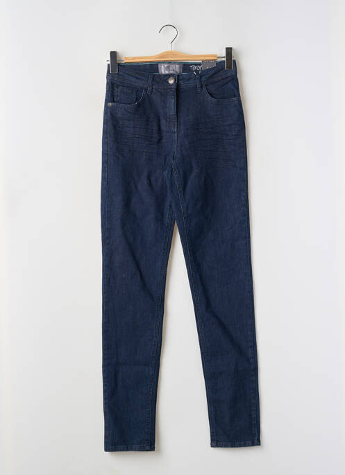 Jeans coupe slim bleu CECIL pour femme