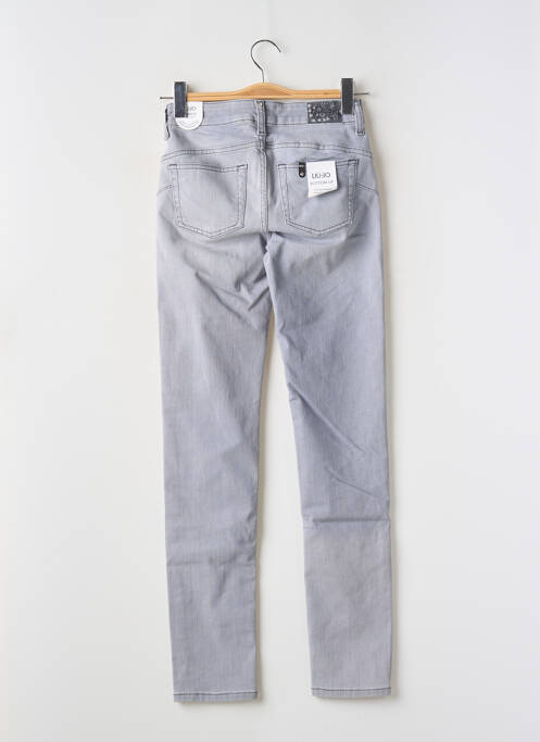 Jeans coupe slim gris LIU JO pour femme