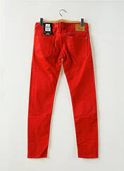 Jeans coupe slim rouge PEPE pour homme seconde vue