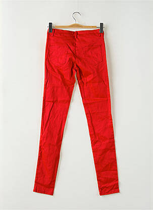 Jeans coupe slim rouge FLAIR femme