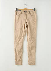 Jeans coupe slim beige VILA pour femme seconde vue