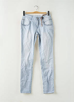 Jeans coupe slim gris BUENA VISTA femme