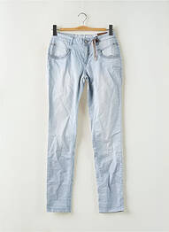 Jeans coupe slim gris BUENA VISTA femme