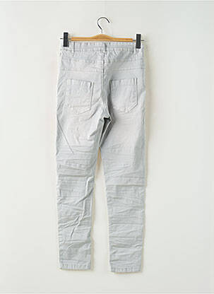 Pantalon slim gris CULT COUPLE femme