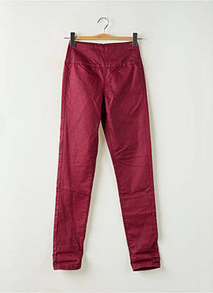 Pantalon slim rouge PIECES femme